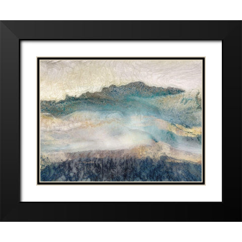 Mountain Peak I Black Modern Wood Framed Art Print with Double Matting by Kroeker, Wendy