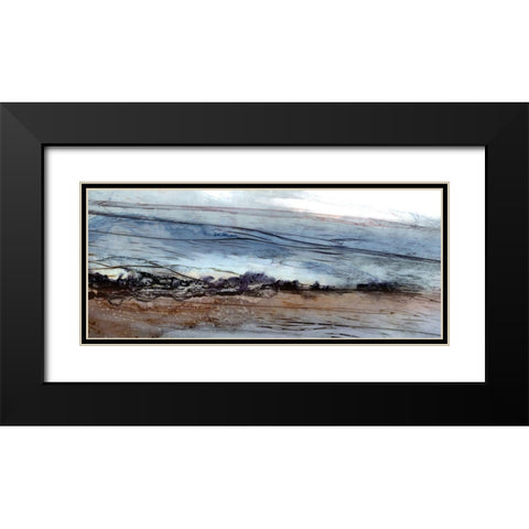 Untamed Land Black Modern Wood Framed Art Print with Double Matting by Kroeker, Wendy