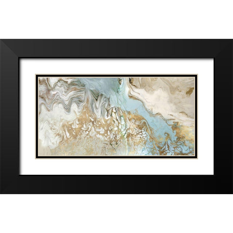 Shifting Sands  Black Modern Wood Framed Art Print with Double Matting by Kroeker, Wendy
