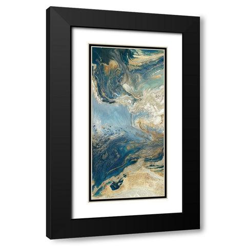 Sea Destiny II Black Modern Wood Framed Art Print with Double Matting by Kroker, Wendy