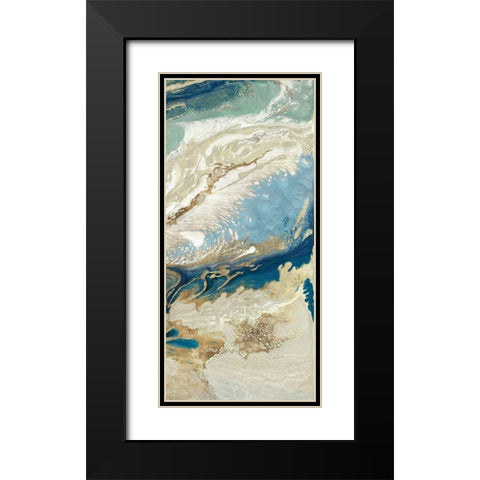 Sea Destiny II Black Modern Wood Framed Art Print with Double Matting by Kroeker, Wendy