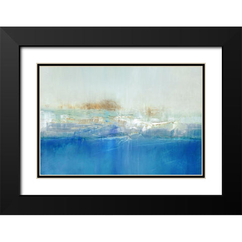 Marine Lights  Black Modern Wood Framed Art Print with Double Matting by Kroeker, Wendy