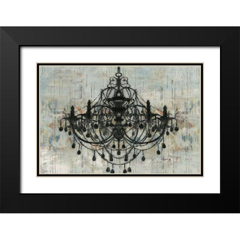 Pallas Black  Black Modern Wood Framed Art Print with Double Matting by Wilson, Aimee