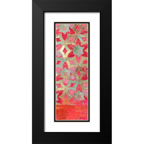 Ornamental I Black Modern Wood Framed Art Print with Double Matting by Wilson, Aimee