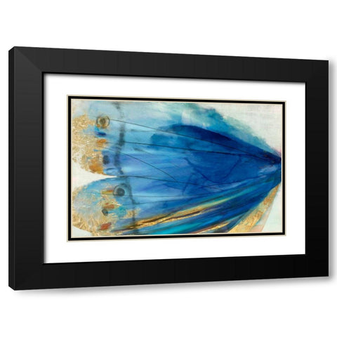Wing I Black Modern Wood Framed Art Print with Double Matting by Wilson, Aimee