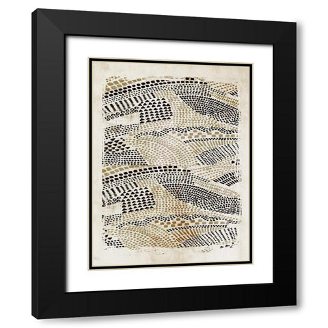 Flicker  Black Modern Wood Framed Art Print with Double Matting by Wilson, Aimee