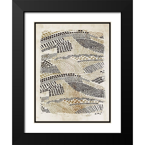 Flicker  Black Modern Wood Framed Art Print with Double Matting by Wilson, Aimee