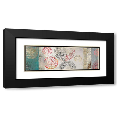 Elegance of the Flow I Black Modern Wood Framed Art Print with Double Matting by Wilson, Aimee