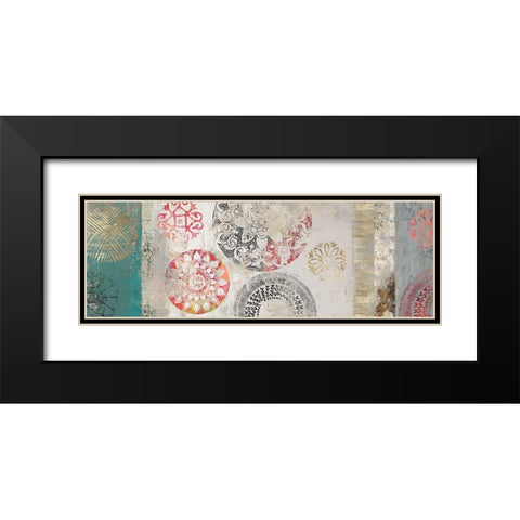 Elegance of the Flow I Black Modern Wood Framed Art Print with Double Matting by Wilson, Aimee