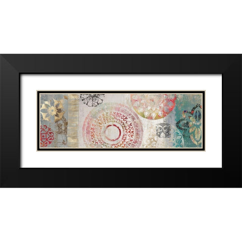 Elegance of the Flow II Black Modern Wood Framed Art Print with Double Matting by Wilson, Aimee