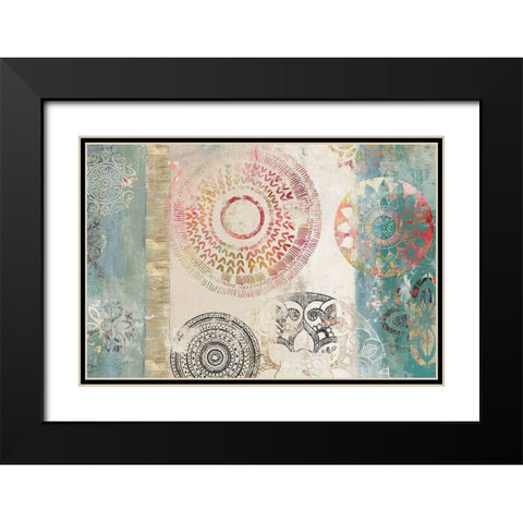 Vision of the Flow Black Modern Wood Framed Art Print with Double Matting by Wilson, Aimee