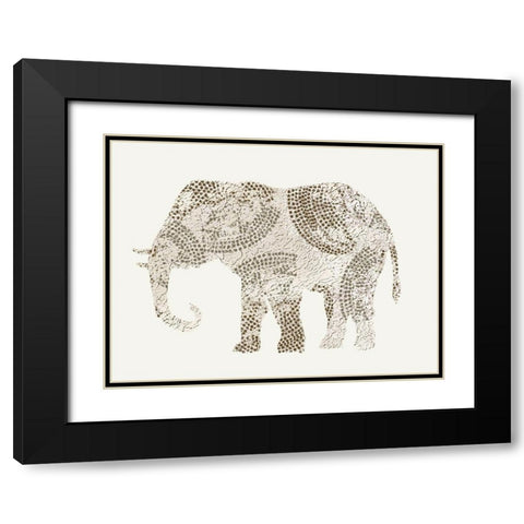 Ancient Trove I Black Modern Wood Framed Art Print with Double Matting by Wilson, Aimee