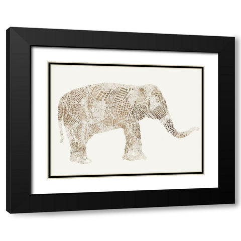 Ancient Trove II Black Modern Wood Framed Art Print with Double Matting by Wilson, Aimee