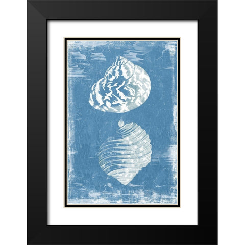 Gifts from the Sea I Black Modern Wood Framed Art Print with Double Matting by Wilson, Aimee