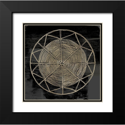 Woven Dreams I  Black Modern Wood Framed Art Print with Double Matting by Wilson, Aimee