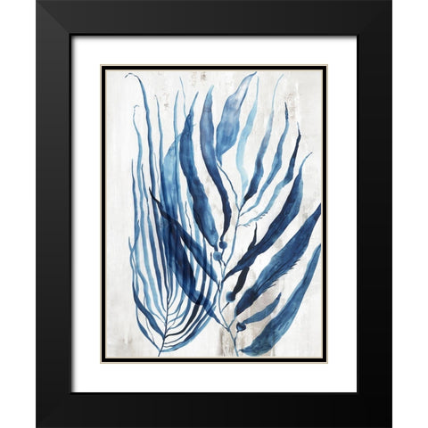 Coral Plant II Black Modern Wood Framed Art Print with Double Matting by Wilson, Aimee