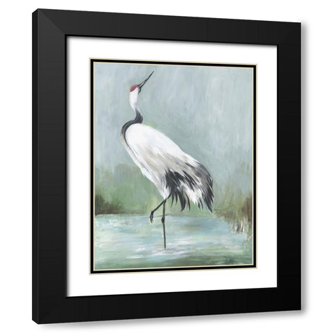 Noble Beauty I Black Modern Wood Framed Art Print with Double Matting by Wilson, Aimee