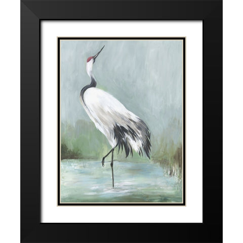 Noble Beauty I Black Modern Wood Framed Art Print with Double Matting by Wilson, Aimee