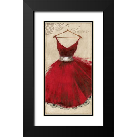 Glamour Black Modern Wood Framed Art Print with Double Matting by Wilson, Aimee
