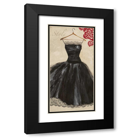 Style Black Modern Wood Framed Art Print with Double Matting by Wilson, Aimee