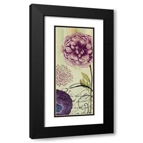 Lovely I - Mini Black Modern Wood Framed Art Print with Double Matting by Wilson, Aimee