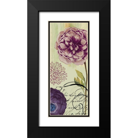 Lovely I - Mini Black Modern Wood Framed Art Print with Double Matting by Wilson, Aimee