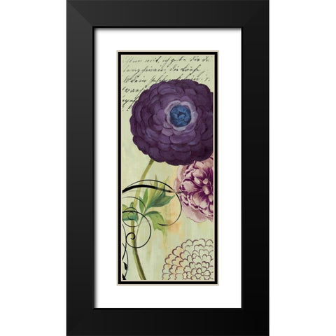 Lovely II - Mini Black Modern Wood Framed Art Print with Double Matting by Wilson, Aimee