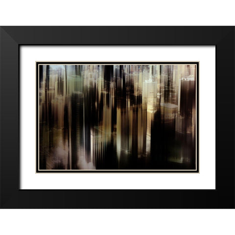 Elevator II  Black Modern Wood Framed Art Print with Double Matting by Cooke, William