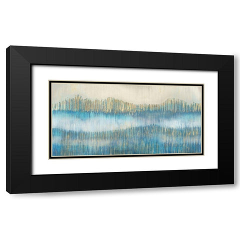 Tranquil Landscape II Black Modern Wood Framed Art Print with Double Matting by Wilde, Susan