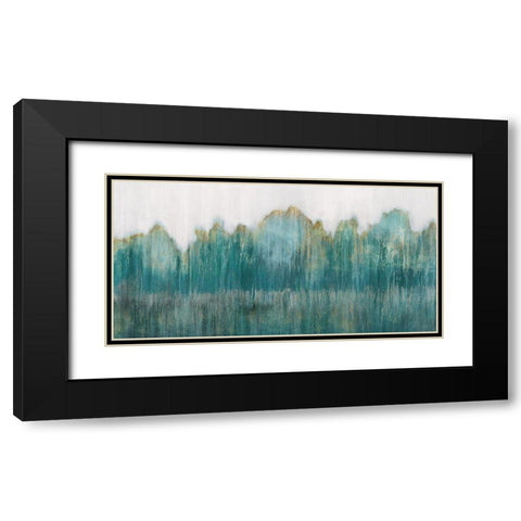 Stumbled Black Modern Wood Framed Art Print with Double Matting by Wilde, Susan