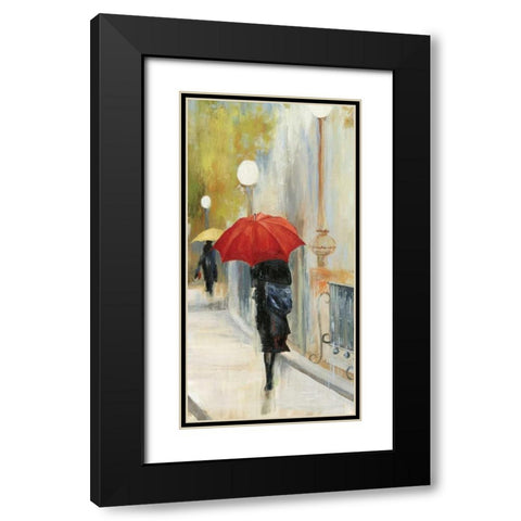 I Will be There Black Modern Wood Framed Art Print with Double Matting by Wilson, Aimee