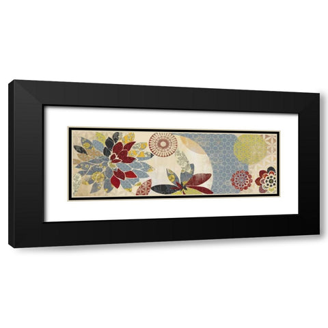 Arabesque I Black Modern Wood Framed Art Print with Double Matting by Wilson, Aimee