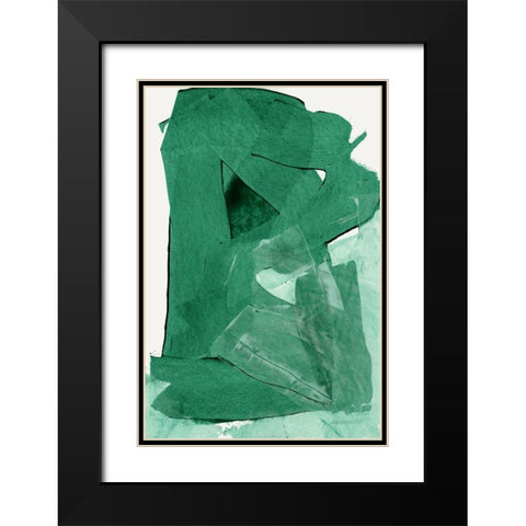 Drag I Black Modern Wood Framed Art Print with Double Matting by Cartissi