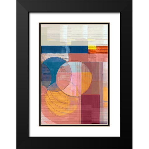 Candy Love IÂ  Black Modern Wood Framed Art Print with Double Matting by Cartissi