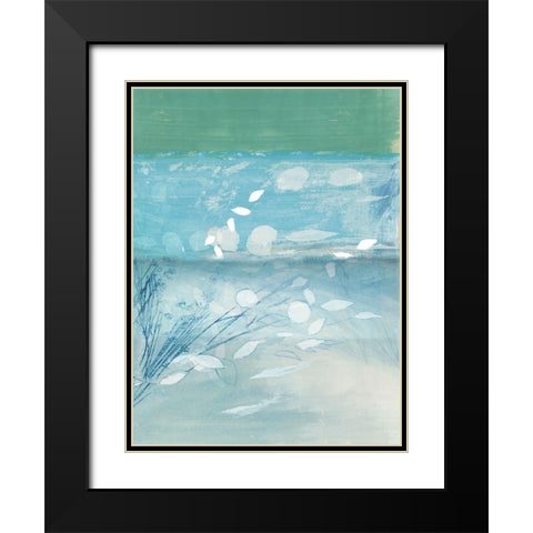 Dried Bouquet Heaven II Black Modern Wood Framed Art Print with Double Matting by Cartissi