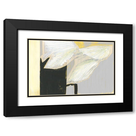Simple Things III  Black Modern Wood Framed Art Print with Double Matting by cartissi