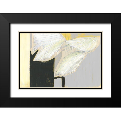 Simple Things III  Black Modern Wood Framed Art Print with Double Matting by cartissi
