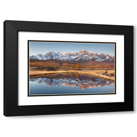 Taranin - Autumn Kurkurek Black Modern Wood Framed Art Print with Double Matting by 1x