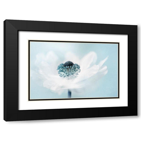Candy Floss Black Modern Wood Framed Art Print with Double Matting by Parker