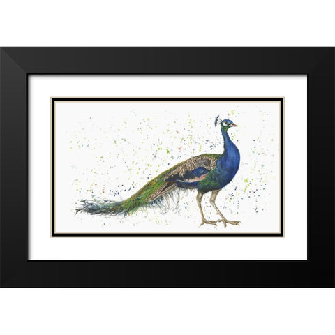 Peaky Blinder Black Modern Wood Framed Art Print with Double Matting by Merryn, Bree