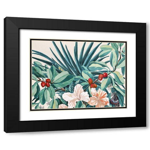 Tropical Heat  Black Modern Wood Framed Art Print with Double Matting by Earle, Cathy