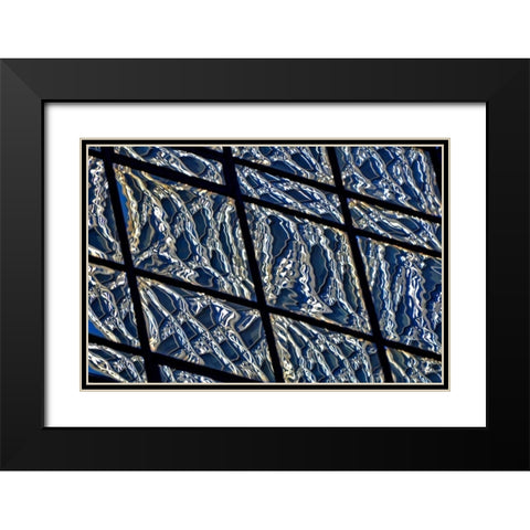 Liquid Deco Black Modern Wood Framed Art Print with Double Matting by Zimbalist, David