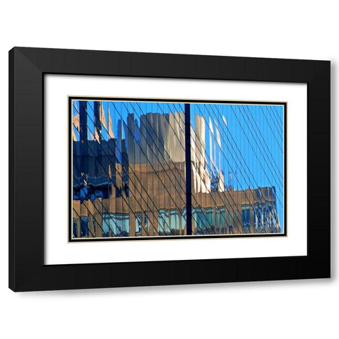 Valhalla Black Modern Wood Framed Art Print with Double Matting by Zimbalist, David