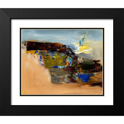 Remind Me Black Modern Wood Framed Art Print with Double Matting by Hoop, Fiona