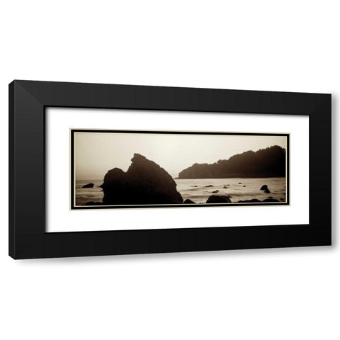 Blonde Summer Black Modern Wood Framed Art Print with Double Matting by Rezzonico, Carlo