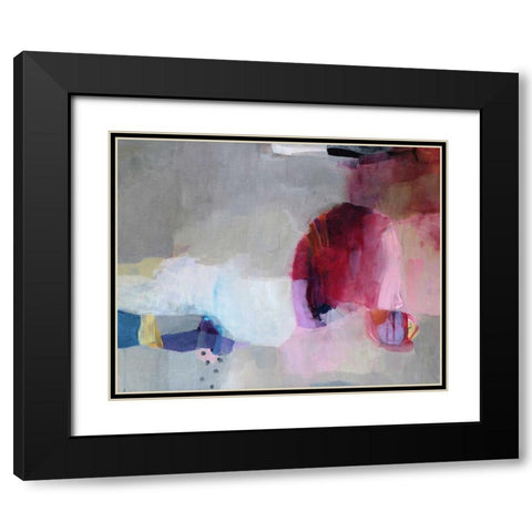 Echoes of Desire I Black Modern Wood Framed Art Print with Double Matting by Alattar, Lina
