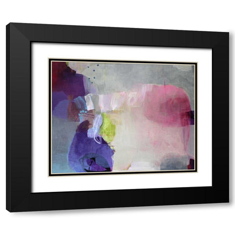 Echoes of Desire II Black Modern Wood Framed Art Print with Double Matting by Alattar, Lina