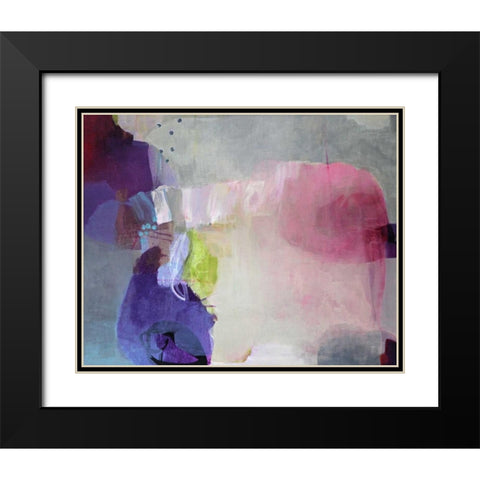 Echoes of Desire II Black Modern Wood Framed Art Print with Double Matting by Alattar, Lina