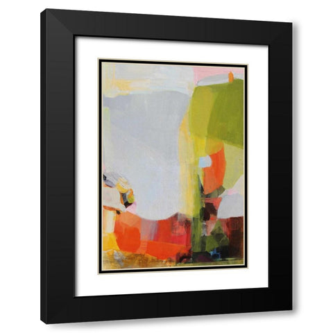 Gift of 65 Roses Black Modern Wood Framed Art Print with Double Matting by Alattar, Lina