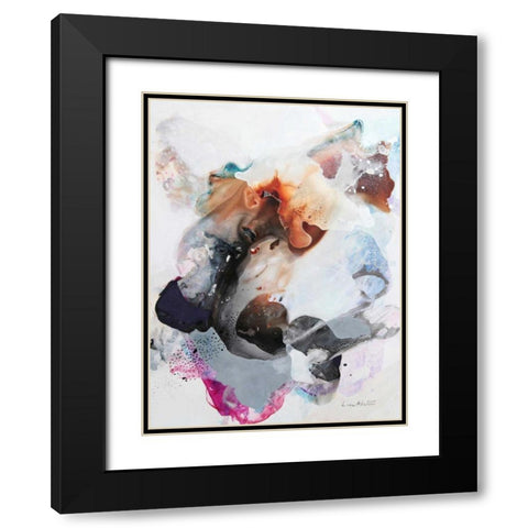 Without Intentions Black Modern Wood Framed Art Print with Double Matting by Alattar, Lina
